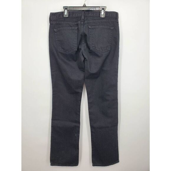 J. crew Hip Slung Jeans Hand Brushed Black Wash Size 29 - Picture 3 of 5
